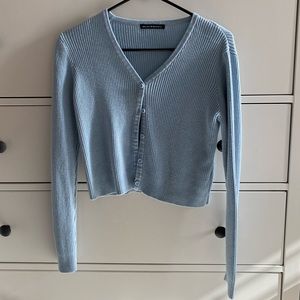 Brandy Melville Blue Cardigan